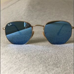 Ray ban hexagonal flat lenses sunglasses